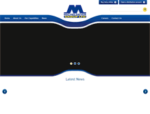 Tablet Screenshot of micheldevergroup.co.uk